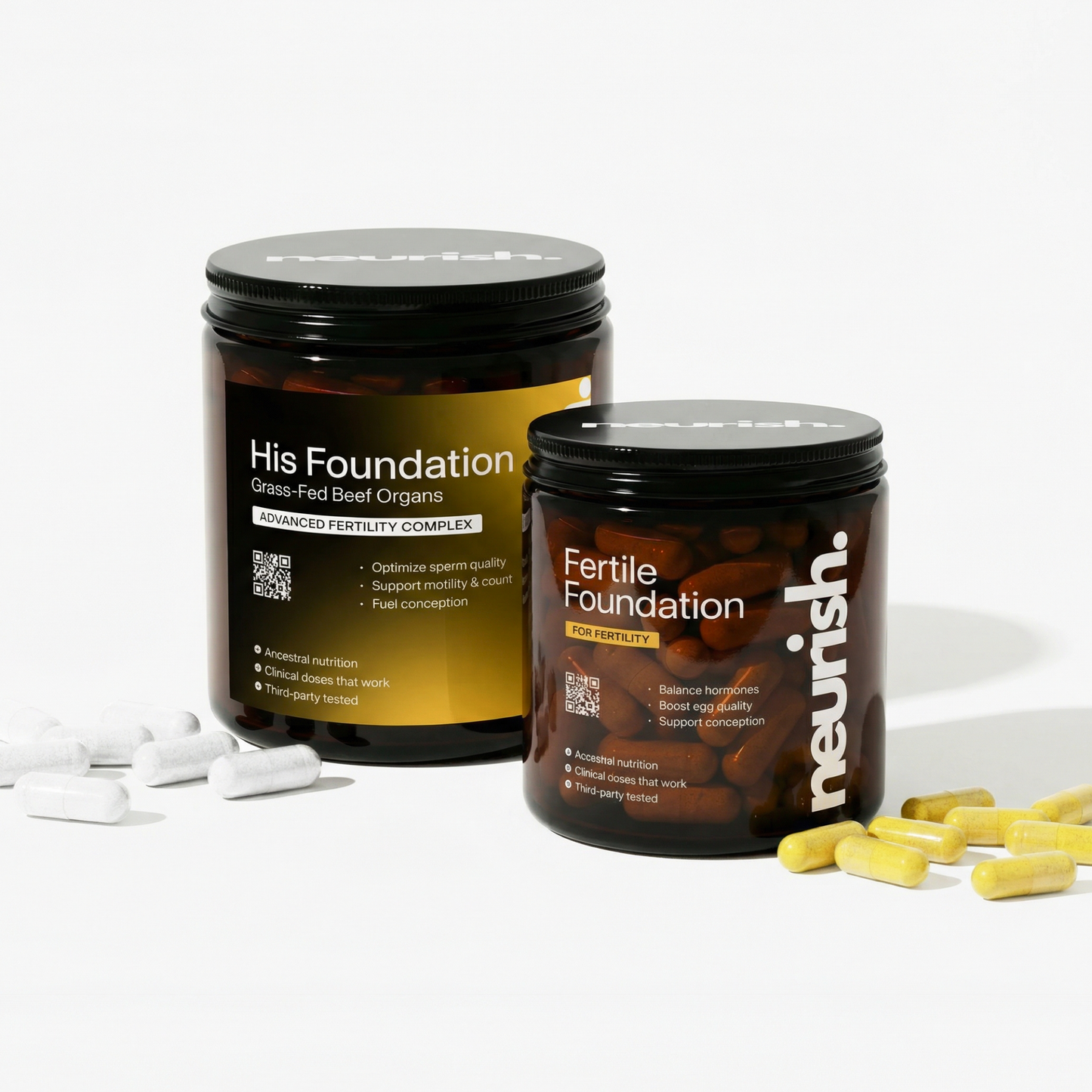 The Couples Fertility Protocol. Ancestral Nutrition. Clinical Doses.