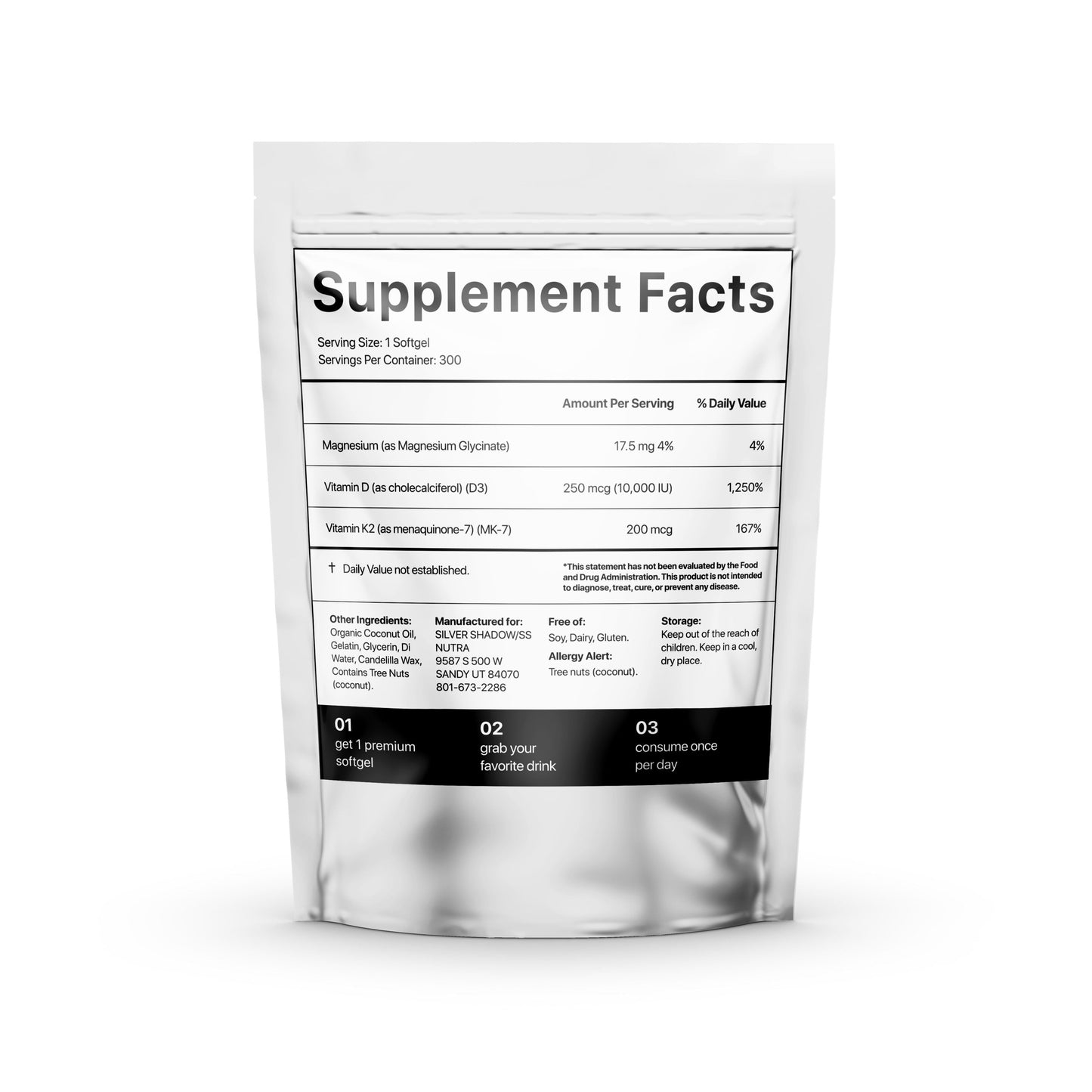 A Science-Backed Solution That Actually Works: The D3 + K2 + Magnesium Formula